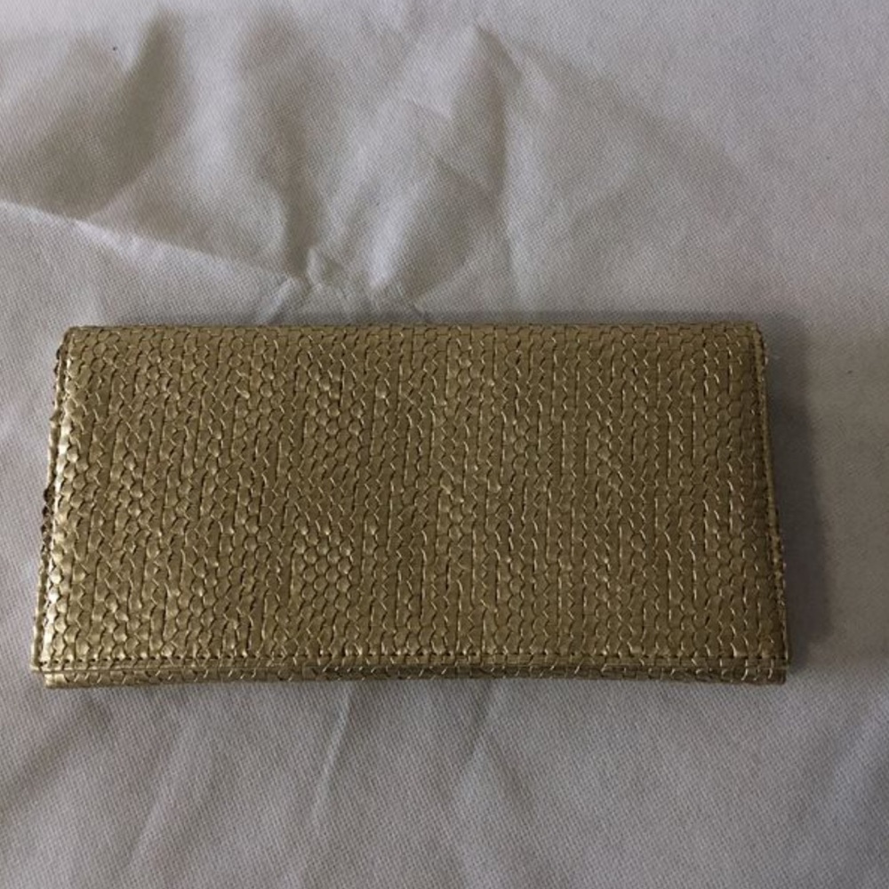 Gold Clutch Bag